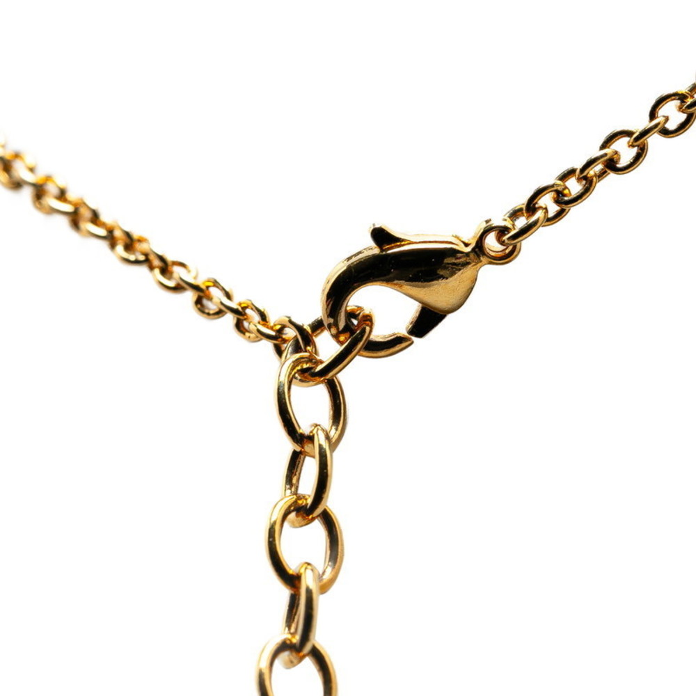 Louis Vuitton Louis Vuitton Monogram Necklace M80259 Gold Metal Necklace M80259 - Picture 2 of 6